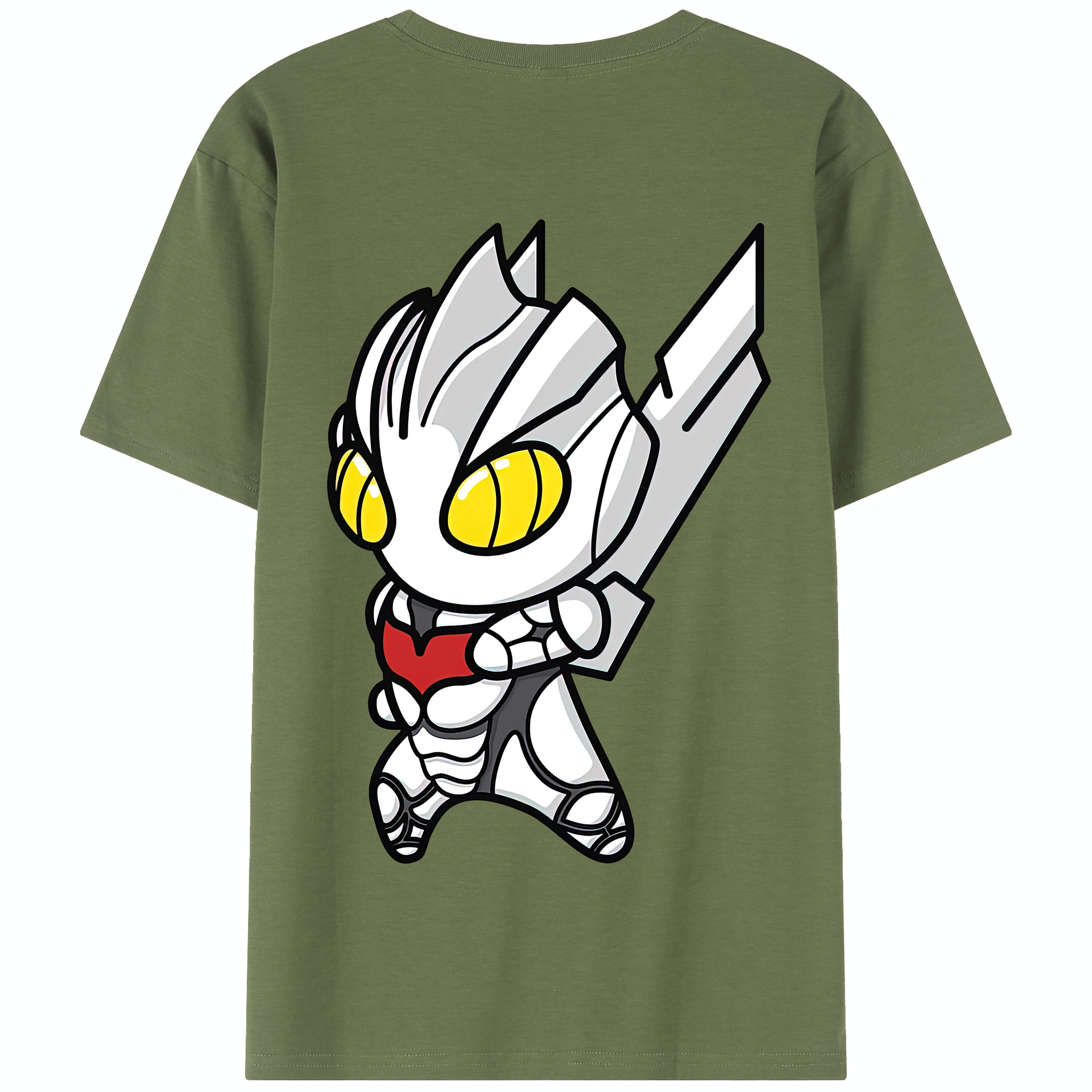 （画像用） ウルトラマン Ultraman 綿100％半袖Tシャツ（背面プリント）